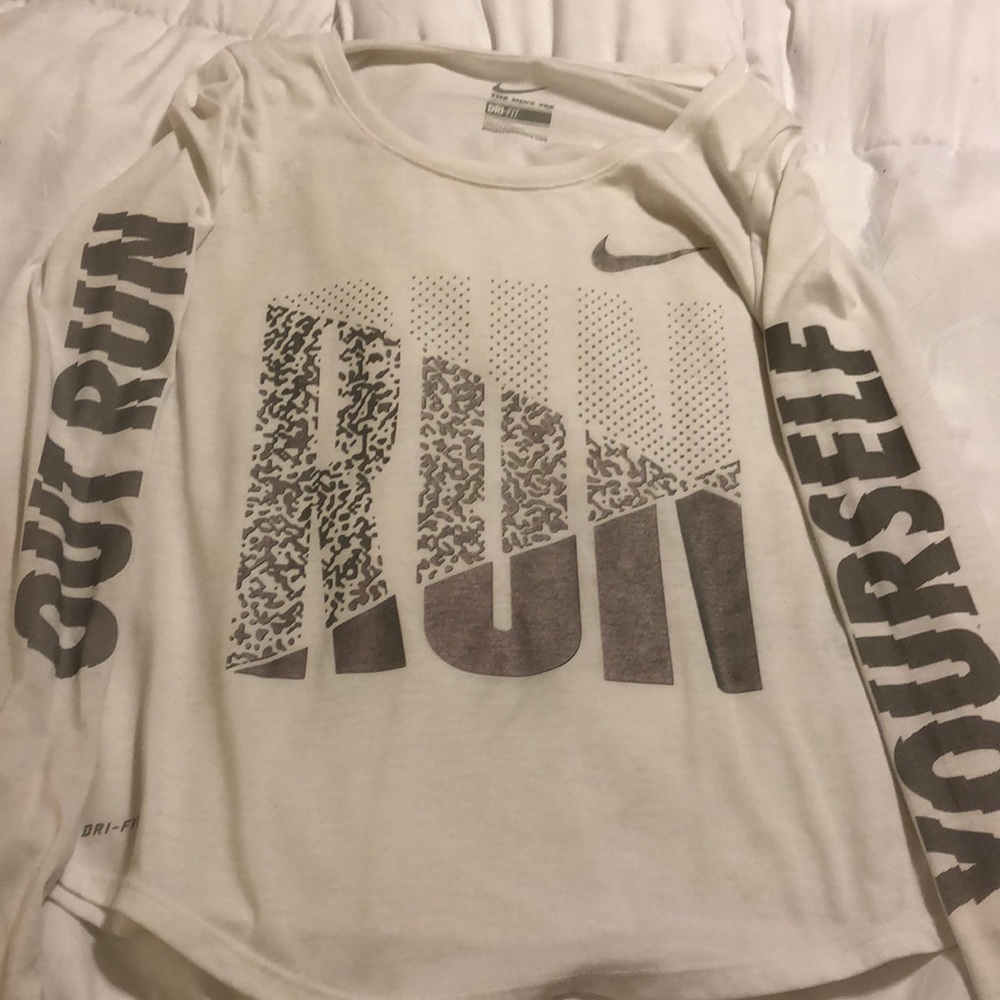Nike dri-fit long-sleeve running shirt!